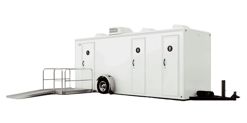 ADA plus 2 station restroom trailer